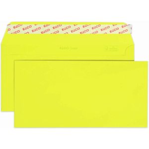 Briefumschl&#228;ge Color C5 6 intensiv gelb H Papier 100 g qm VE=25 St&#252;ck