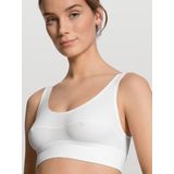 Bralette - Wit - Katoen - Aansluitend - Zonder Beugels