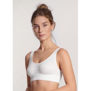 Calida Elastische Bustier - Wit (Weiss 001) - Comfortabele Dames Buste