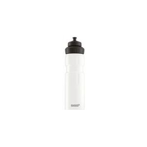 SIGG WMB Sports White Touch Sport drinkfles (0,75 l), herbruikbare, gifvrije waterfles, ultralichte aluminium fles