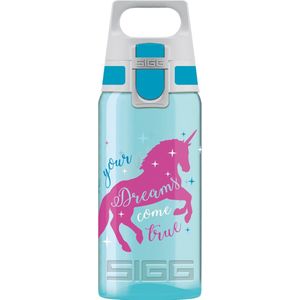 Paarse RVS-Drinkfles met Eenhoorn Print | A Little Lovely Company