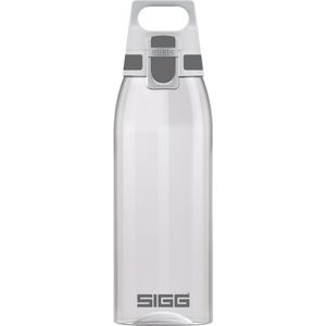 SIGG Totale kleur waterfles (1 L), BPA-vrije drankfles vervaardigd van Tritan, lichtgewicht en deksel lekvrije plastic fles