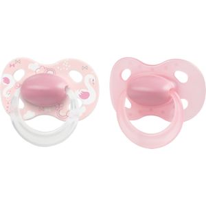 Medela Baby Fopspeen Original Hoge acceptatie orthdontisch ergonomische vorm - Powdery Pink - 18+ maanden - 2 stuks