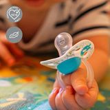 Medela Baby Fopspeen Original Hoge Acceptatie Orthdontisch Ergonomische Vorm - Turquoise Blauw