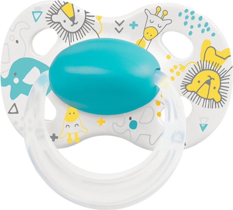 Medela Baby Fopspeen Original Hoge Acceptatie Orthdontisch Ergonomische Vorm - Turquoise Blauw