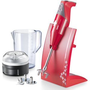 Bamix Staafmixer Set SwissLine - 200 W - Rood