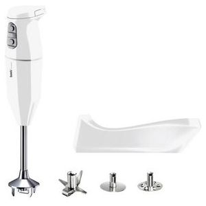 Bamix draadloze staafmixer / keukenmachine - 2 snelheden - Cordless Wit