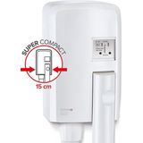 Valera - HOTELLO SHAVER 832.01/RT - Hotelföhn - Wit - Compact Wandmodel - 1200W