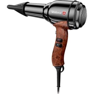 Valera - Hairdryer Swiss Steel Master Digital - Föhn - Zwart Chroom - Metalen Behuizing