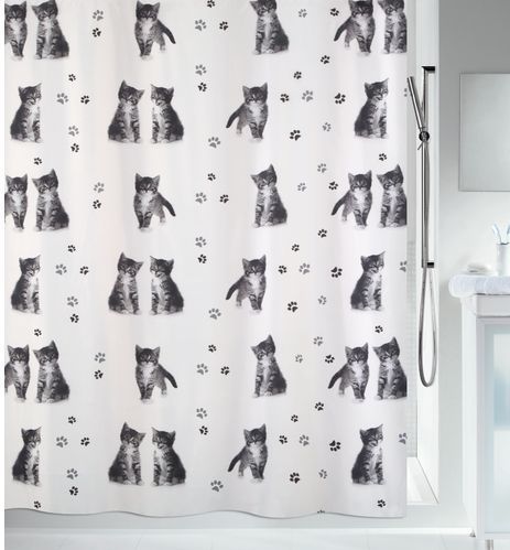 Douchegordijn - Blauw - Waterafstotend - 180x200 cm