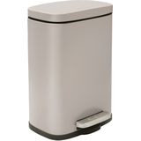 Spirella - Venice - Pedaalemmer - Beige - 5 Liter - Metaal - Soft-Close