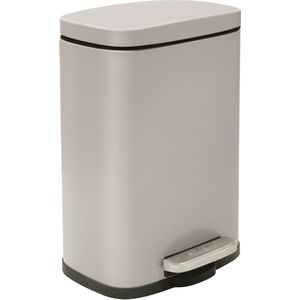 Spirella - Venice - Pedaalemmer - Beige - 5 Liter - Metaal - Soft-Close