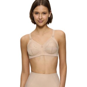 Triumph Bügelloser BH "Doreen + Cotton 01 N", Klassiker mit Lochstickerei