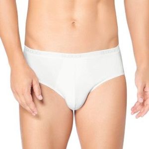 Sloggi - Basic Midi - Heren Heup Slip - Wit - 96% Katoen 4% Elastaan