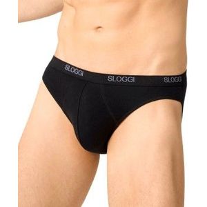 Sloggi - Basic Mini - Slip - Zwart - Katoen