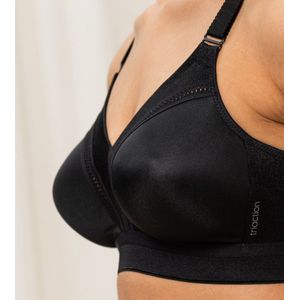 Triumph - Sport BH Tri-Action Workout N - Zwart - Naadloos - Verstelbare Bandjes