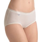 Sloggi - Basic Midi Slip - Huidkleur - Katoenen Dames Onderbroek