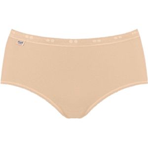 Sloggi - Basic Midi Slip - Huidkleur - Katoenen Dames Onderbroek