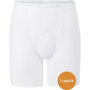 Sloggi Basic herenshort lang, Wit.