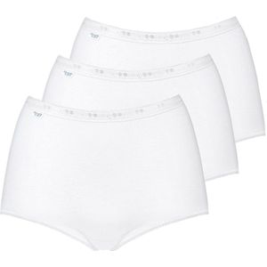 Sloggi - Basic+ Maxi Slip - Set van 3 - Zwart - 95% Katoen - 5% Elastaan