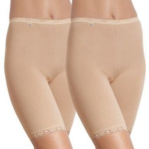 Sloggi - Basic+ - Dames Slips - Zwart - Katoen - Lang