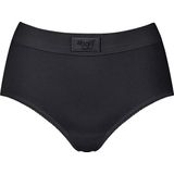 Double Comfort Maxi - Dames Slip - Zwart - Katoen