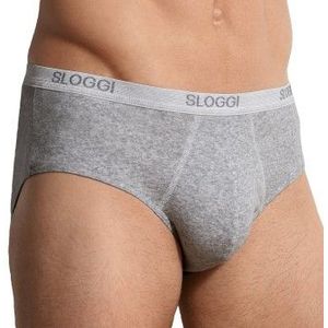 Sloggi - Men Basic Midi - Heren Slip - Grijs - 1-Pack