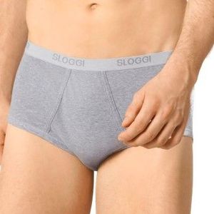 Sloggi - Basic - Heren Slip - Grijs - 1-pack