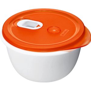 Rotho Magnetron kom MICRO CLEVER - Opbergblikken - Rood - Wit