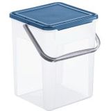 Waspoederbox met hengsel 5 kg (blauw)