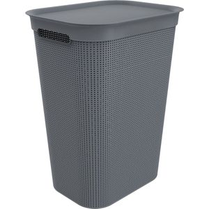 Rotho Brisen - Wasmand met Deksel - 50L - Antraciet