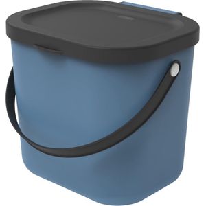 Rotho Albula Recycling Bin Systeem 6 liter horizon blauw