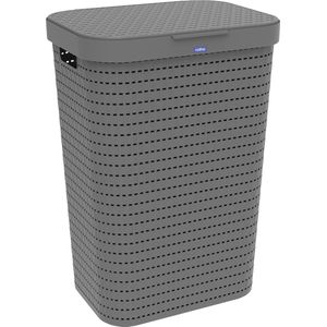 Rotho Wasmand / Wasverzamelaar 55 l COUNTRY antraciet