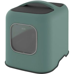 Rotho Mypet Kattenbak Biala 51 x 39.5 x 44.3 cm - Kattentoilet - Groen & Antraciet