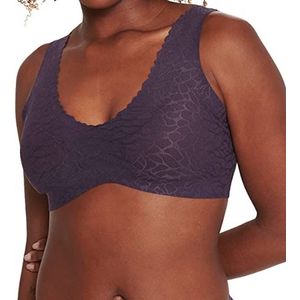 Sloggi Dames bustier, ondoorzichtig, blueberry, S
