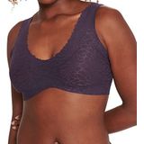 Sloggi - Bralette Zero Feel Lace 2.0 - Bosbessen
