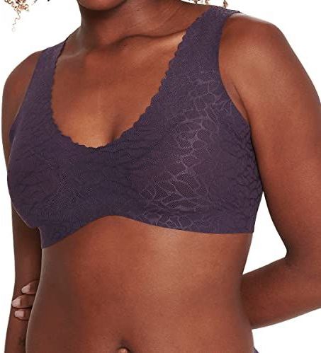 Sloggi - Bralette Zero Feel Lace 2.0 - Bosbessen