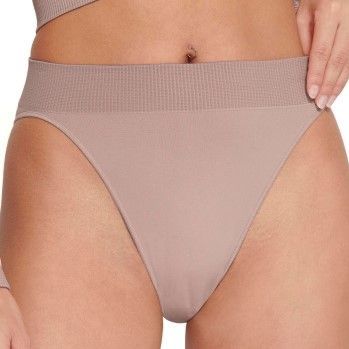 Sloggi - Dames Ever Infused Aloë High Leg Hikini - Foggy Mauve - Katoen