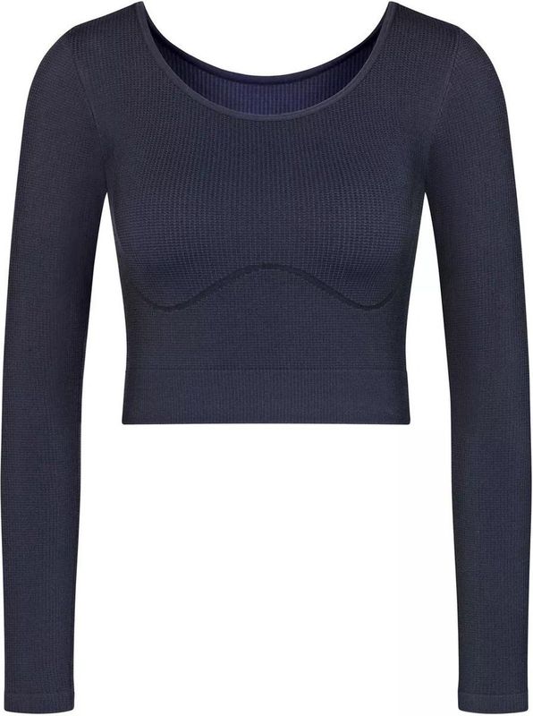 Sloggi - EVER Infused Aloe - Crop Top - Donkerblauw - Katoen