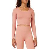 Shirt - Effen - Longsleeves - Slanke Pasvorm - Lange Mouw