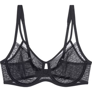 Triumph Minimizer-BH Signature Sheer W01 EX Verkleinert die Brust optisch um eine Cup-Größe, Spitze