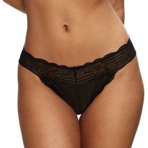 Triumph - Lift Smart Highleg Brazilian EX - Dames Onderbroek - Zwart