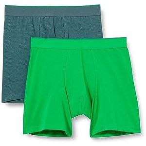 Sloggi Men Ever Airy C2P Short, Green-Light Combinatie, XL, Groen - Light Combination, XL