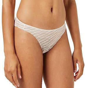 Sloggi Dames Zero Lacy H Tiny Tanga, Naturel (076), S