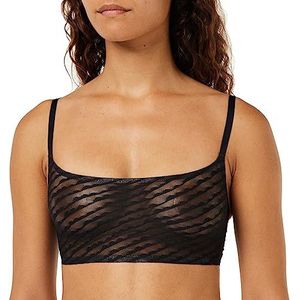 Sloggi Dames Zero Lacy H Bralette Top, zwart, L