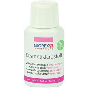 GLOREX 6 1600 219 zeep-cosmetica-verf 20ml roze