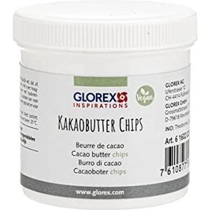 GLOREX 6 1602 020 cacaoboter, 100 g, natuurlijk en veganistisch voor het maken van cosmetica, huishouden