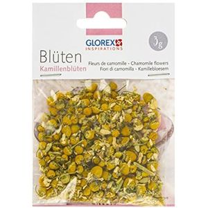 Glorex Gedroogde bloemen, geel, 4 g