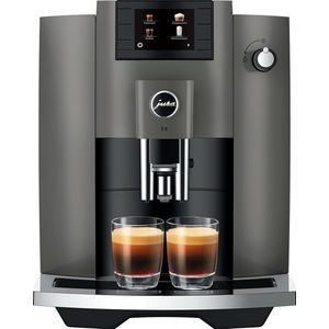 JURA - Volautomatische espressomachine - E6 Dark Inox (EC)