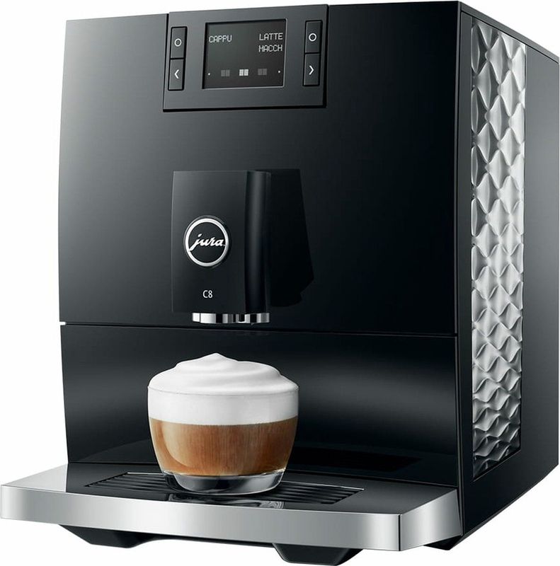 JURA - C8 - Volautomatische Espressomachine - Piano Zwart - Hoogwaardige Koffiebeleving